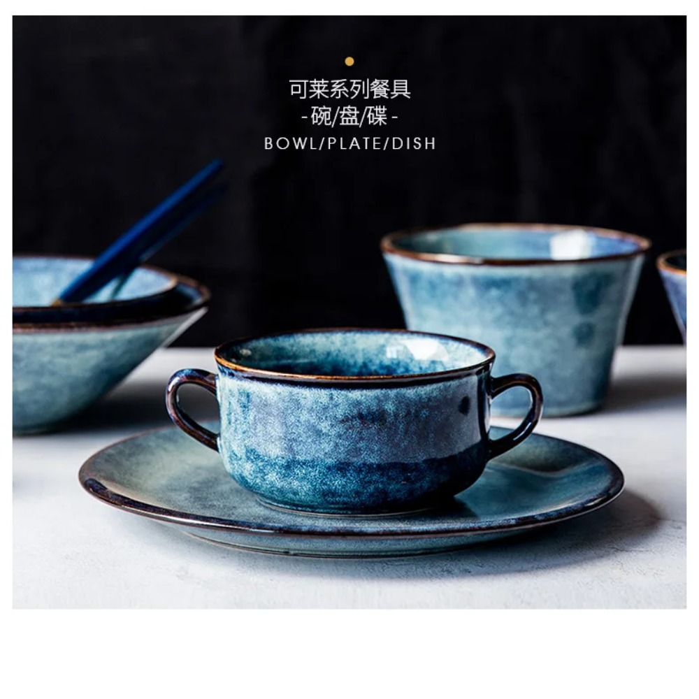 Dim Sum Basket - ชุดภาชนะเซรามิกสไตล์จีนโบราณพร้อมหูจับ - ชามขนมหวาน, ชามสลัด, จานอาหาร, ชามก๋วยเตี๋ยวสำหรับใช้ในบ้าน