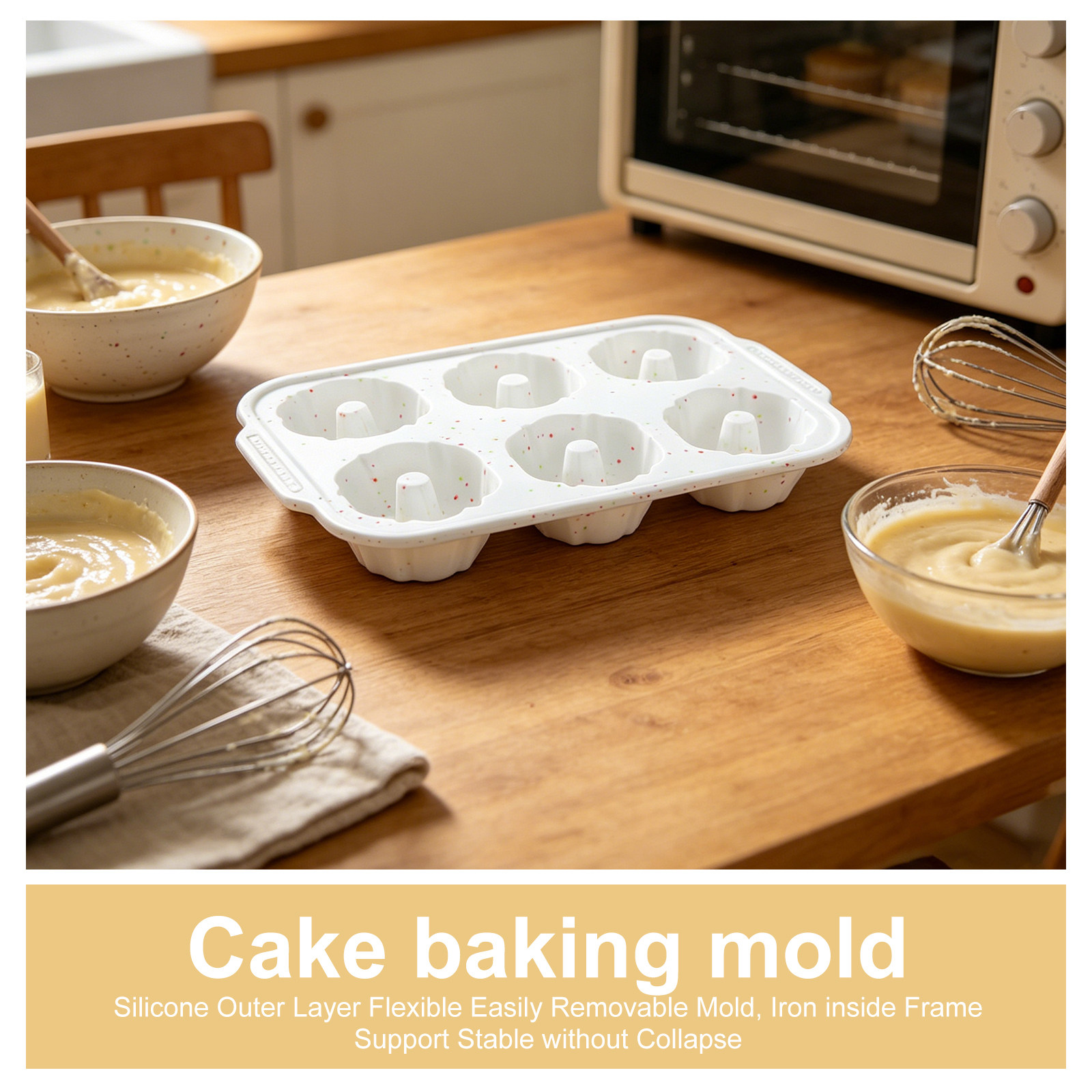 แม่พิมพ์ซิลิโคนสำหรับอบขนม 2 ช - Donut Mold Silicone บทวิจารณ์และราคา