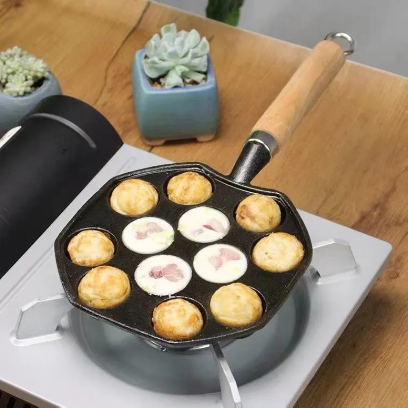 กระทะทาโกะยากิสำหรับอบขนมถาดซิ - Cast Iron Corn บทวิจารณ์และราคา