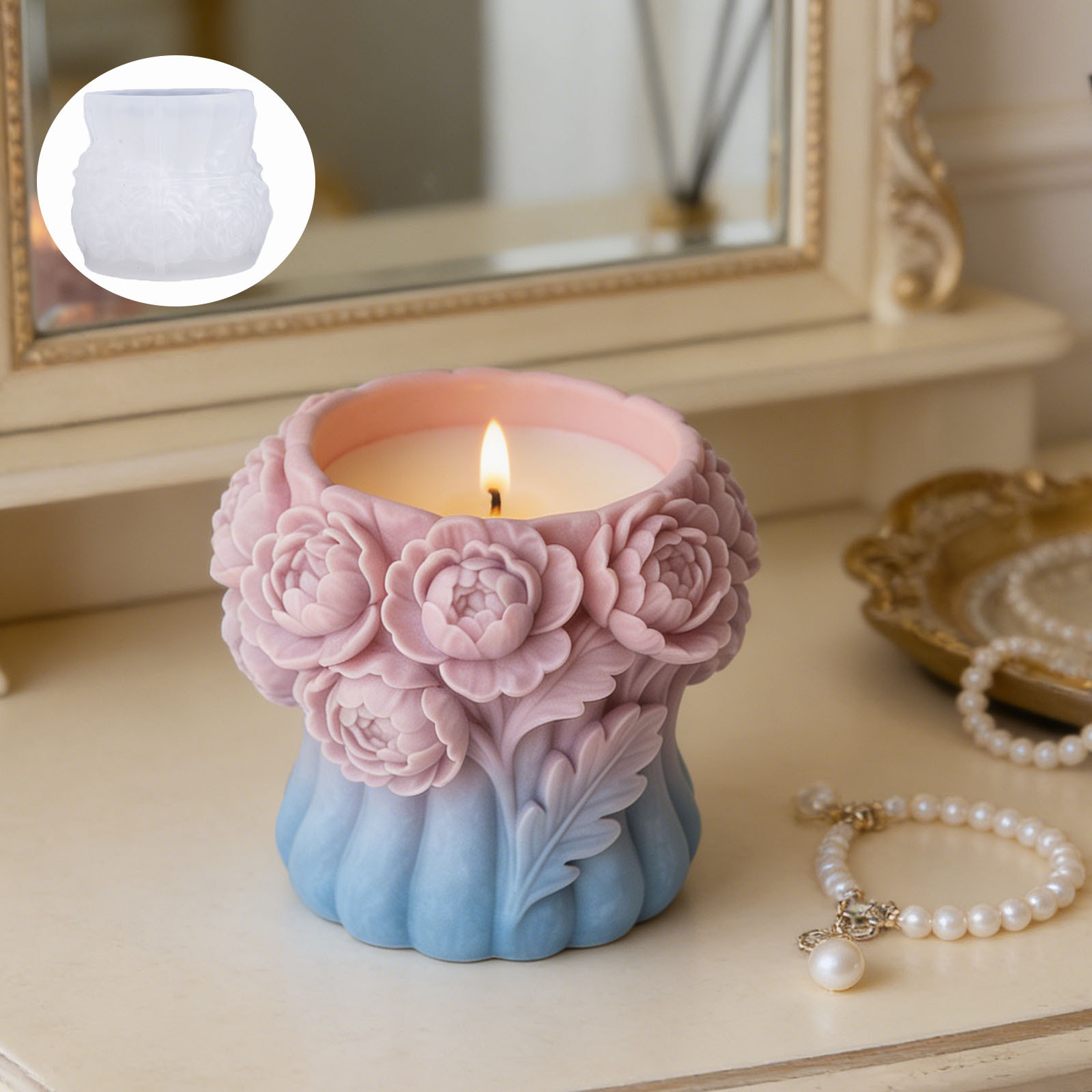 แม่พิมพ์ซิลิโคนสำหรับแจกันดอกไ - Potsticker Mold บทวิจารณ์และราคา