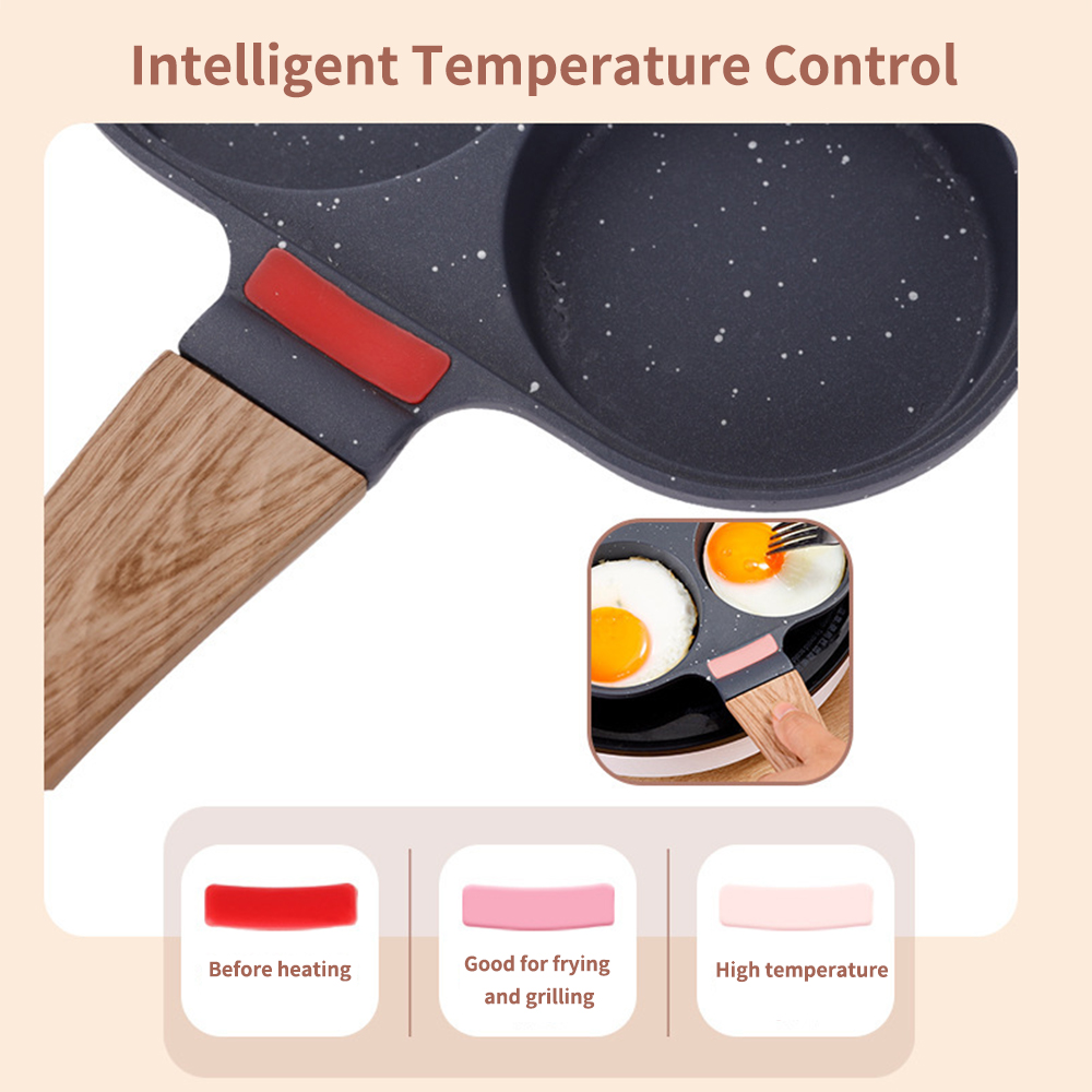กระทะทอดไข่ 4 ช่องแบบไม่ติดกระ - Mini Pancake Griddle บทวิจารณ์และราคา