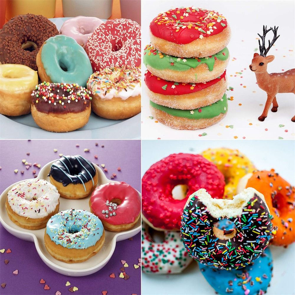 แม่พิมพ์โดนัทซิลิโคนใหม่ ไม่ติ - Donut Mold Silicone บทวิจารณ์และราคา