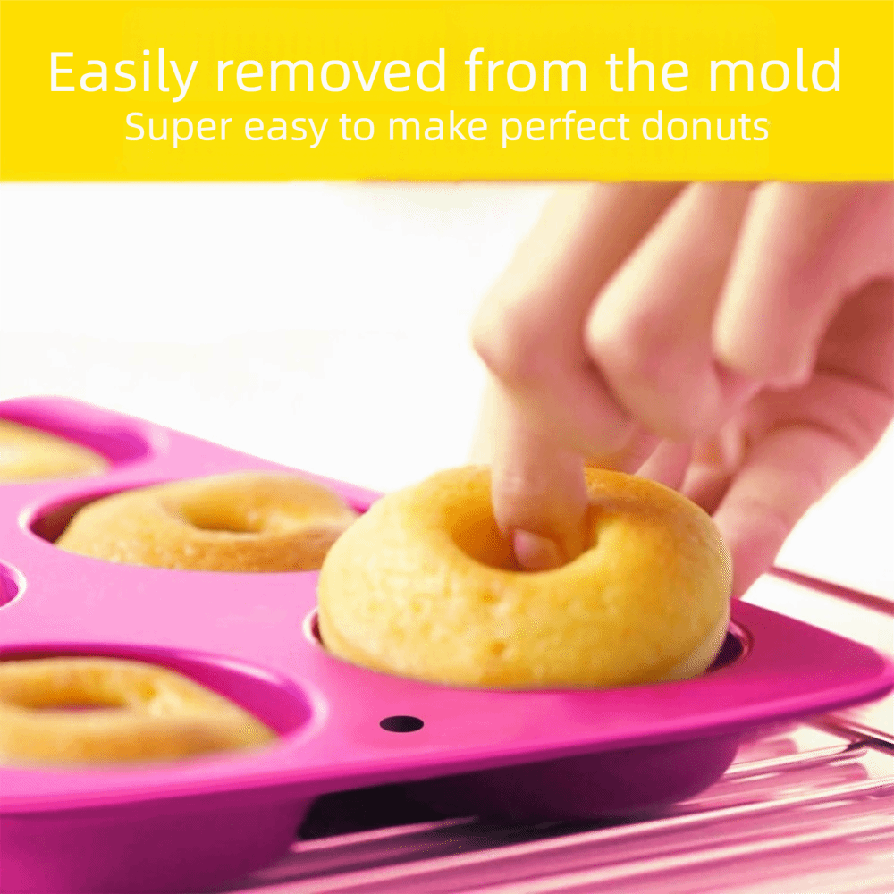 แม่พิมพ์โดนัทซิลิโคนใหม่ ไม่ติ - Donut Mold Silicone บทวิจารณ์และราคา