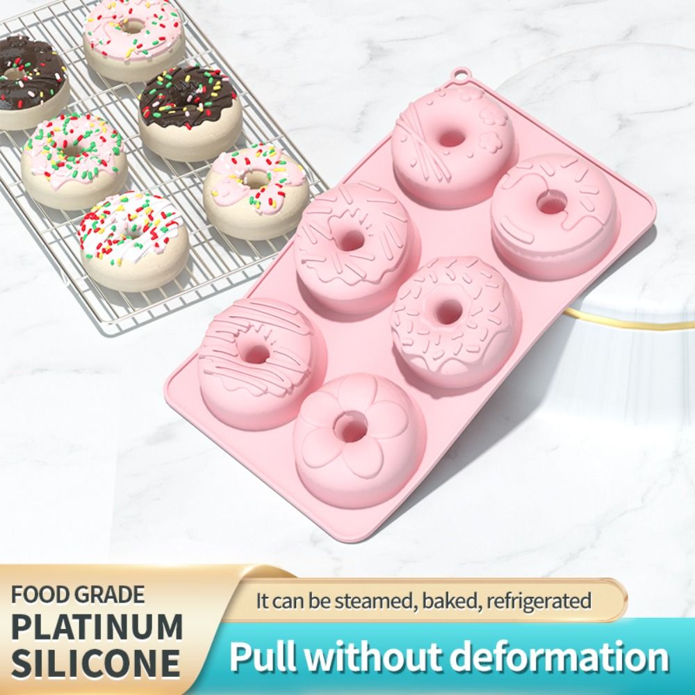 แม่พิมพ์โดนัทซิลิโคน ไม่ติดกระ - Donut Mold Silicone บทวิจารณ์และราคา
