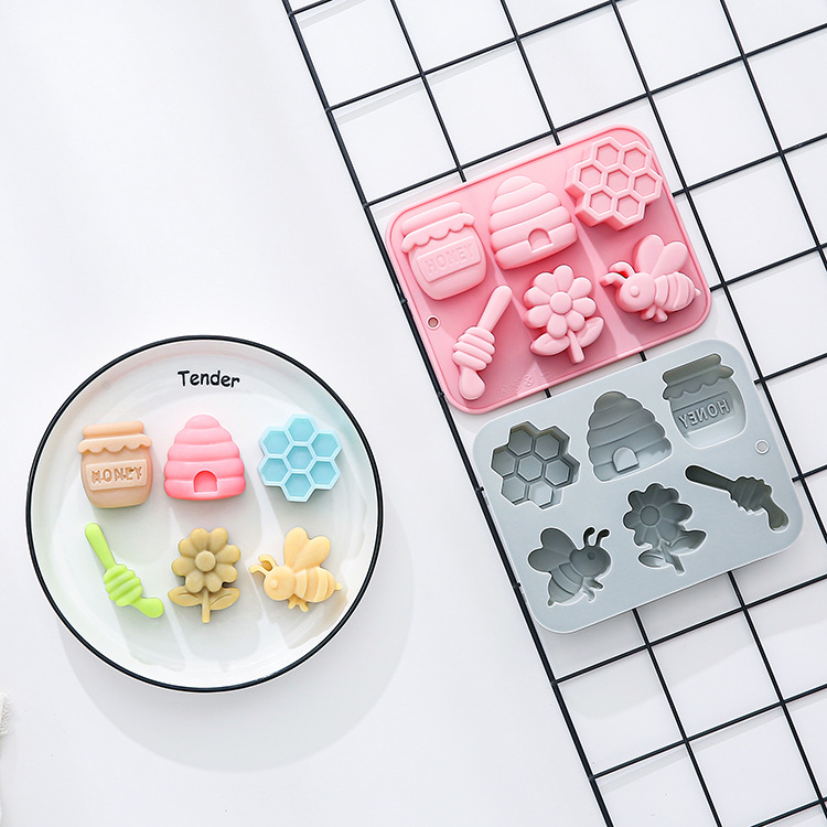 แม่พิมพ์ซิลิโคนรูปผึ้ง 6 หลุม  - Bunny Cake Mold บทวิจารณ์และราคา